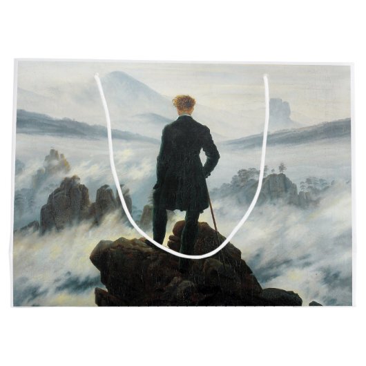 De zwerver boven het Zee Fog, Friedrich Groot Cadeauzakje (Achterkant)