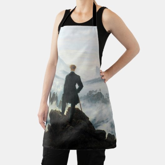 De zwerver boven het Zee Fog, Friedrich Schort (Insitu)