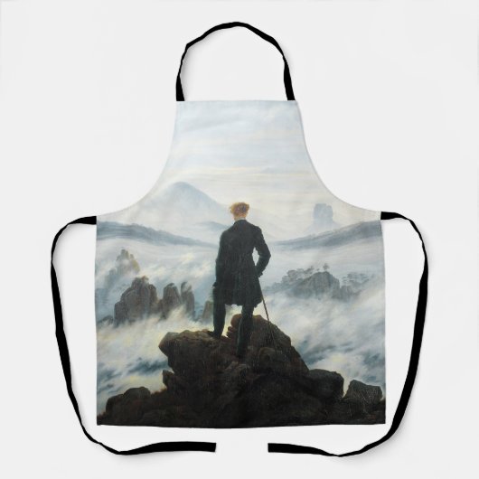 De zwerver boven het Zee Fog, Friedrich Schort (Voorkant)