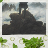 De zwerver boven het Zee Fog, Friedrich Theedoek (Gevouwen)