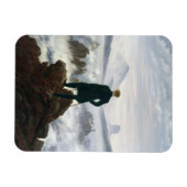 De zwerver boven het Zee Fog Magneet (Horizontaal)