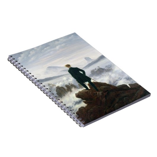 De zwerver boven het Zee Fog Notitieboek (Rechterzijde)