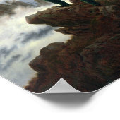 De zwerver boven het Zee Fog Poster (Hoek)