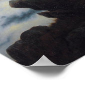 De zwerver boven het Zee Fog Poster (Hoek)