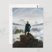De zwerver boven het Zee van Mist Briefkaart (Voorkant / Achterkant)