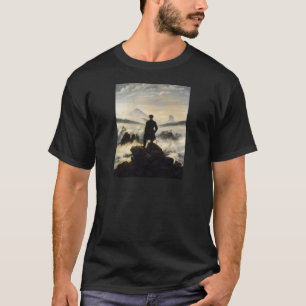 De zwerver boven het Zee van mist T-shirt
