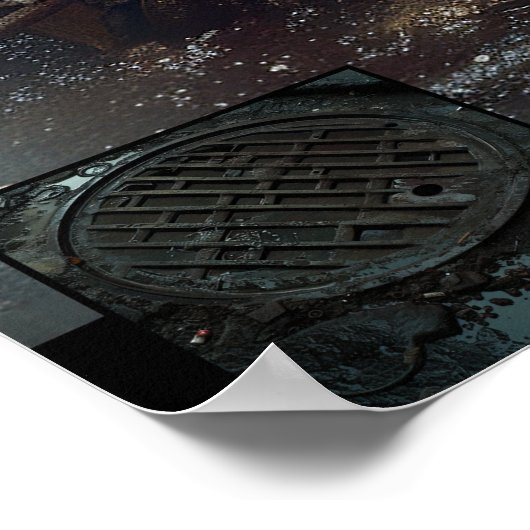 De zwerver poster (Hoek)