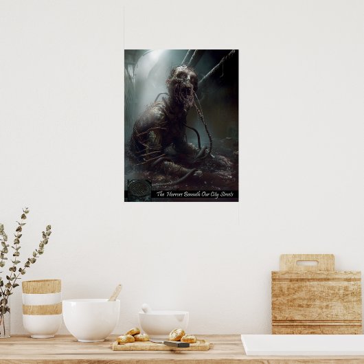 De zwerver poster (Keuken)