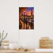 De Zwervers Londen Poster (Keuken)