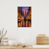 De Zwervers New York Poster (Keuken)
