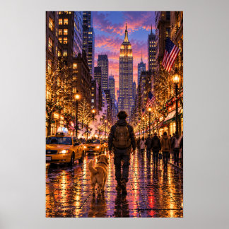 De Zwervers New York Poster