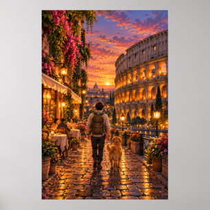 De Zwervers Rome Poster
