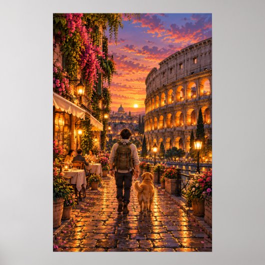 De Zwervers Rome Poster (Voorkant)