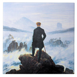 De Zwervers, schilderij, Tegeltje
