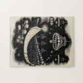 De zwervingen van een komeet, van een andere werel legpuzzel (Horizontaal)