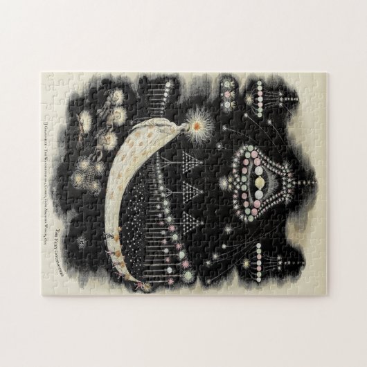 De zwervingen van een komeet, van een andere werel legpuzzel (Horizontaal)