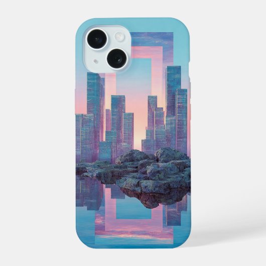 De Zwevende Drempel iPhone 15 Case (Achterkant)