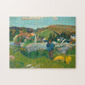 De zwijnenhoeder | Paul Gauguin Legpuzzel (Horizontaal)