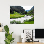 De Zwitserse Alpen Poster (Thuiskantoor)