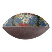 De Zwitserse Alpiene Bloem van het edelweiss American Football (Gedraaid 90)