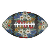 De Zwitserse Alpiene Bloem van het edelweiss American Football (Voorkant)