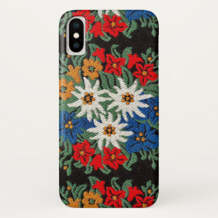 De Zwitserse Alpiene Bloem van het edelweiss iPhone X Hoesje