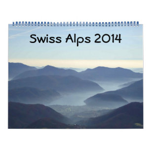 De Zwitserse Kalender van Alpen 2014