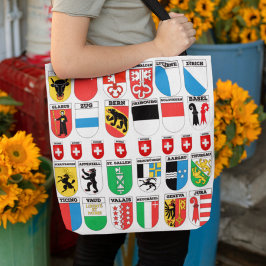 De Zwitserse kantons | Wapenschild Collectie Tote Bag