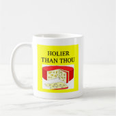 de zwitserse majoor is een grap koffiemok (Links)