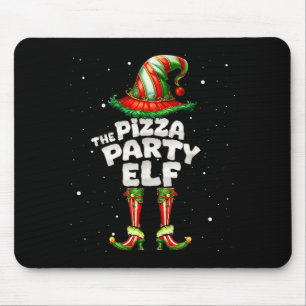 De Zza Feest Elf Familie Matching Groep Kerstmis Muismat