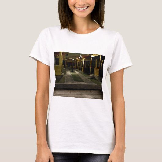 DEA01 Bungalows.tif T-shirt (Voorkant)