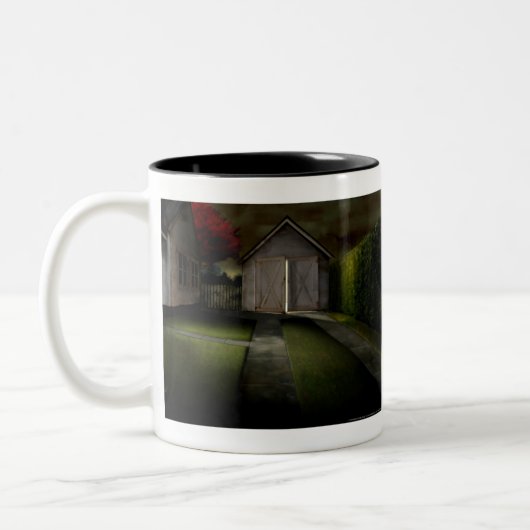 DEA03 Garage.tif Tweekleurige Koffiemok (Links)