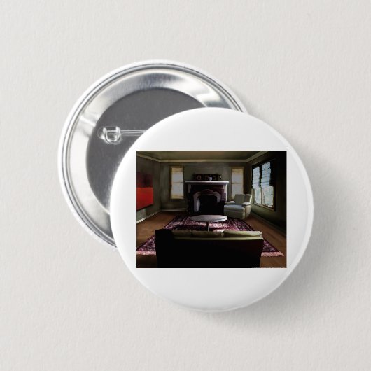 DEA04 Hearth.tif Ronde Button 5,7 Cm (Voorkant /achterkant)