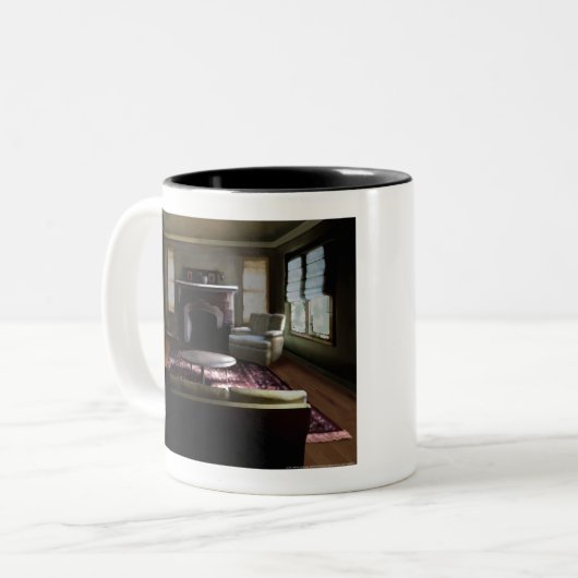 DEA04 Hearth.tif Tweekleurige Koffiemok (Voorkant links)