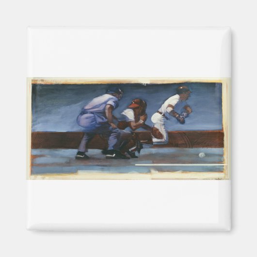 DEA23 Baseball 2.tif Magneet (Voorkant)