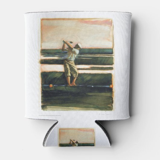 DEA24 Golfer.tif Blikjeskoeler (Voorkant)