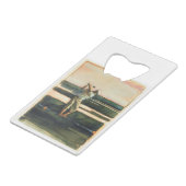 DEA24 Golfer.tif Creditkaart Flessenopener (Voorkant Gekanteld)