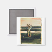 DEA24 Golfer.tif Magneet (Voorkant / Achterkant)