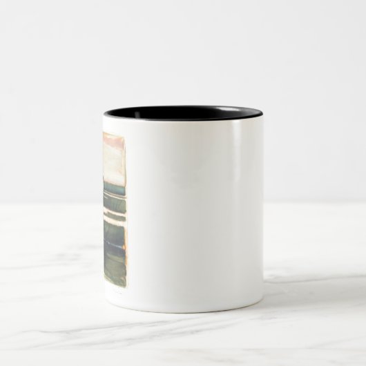 DEA24 Golfer.tif Tweekleurige Koffiemok (Center)