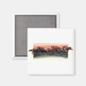 DEA25 Horse Race.tif Magneet (Voorkant / Achterkant)