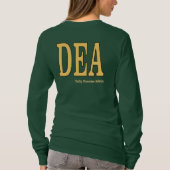 DEA: Dagelijkse oefening verslaafde T-shirt (Achterkant)