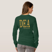 DEA: Dagelijkse oefening verslaafde T-shirt (Achterkant volledig)