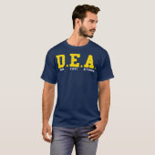 DEA-Drink elke namiddag Cocktail T-shirt (Voorkant volledig)