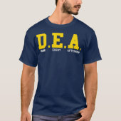 DEA-Drink elke namiddag Cocktail T-shirt (Voorkant)
