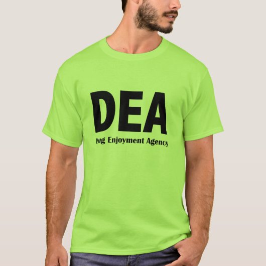 DEA Drug Enjoket T-Shirt (Voorkant)
