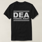 DEA Federal Agent T-shirt (Design voorkant)