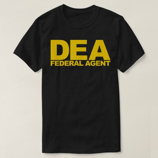 DEA Federal Agent T-Shirt (Design voorkant)