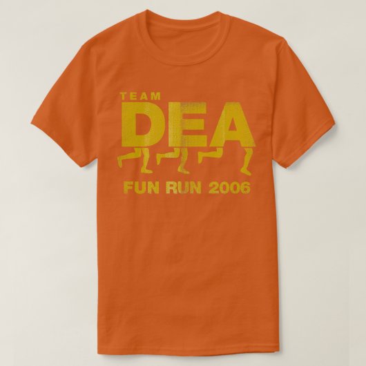 DEA Fun Run T-shirt (Design voorkant)