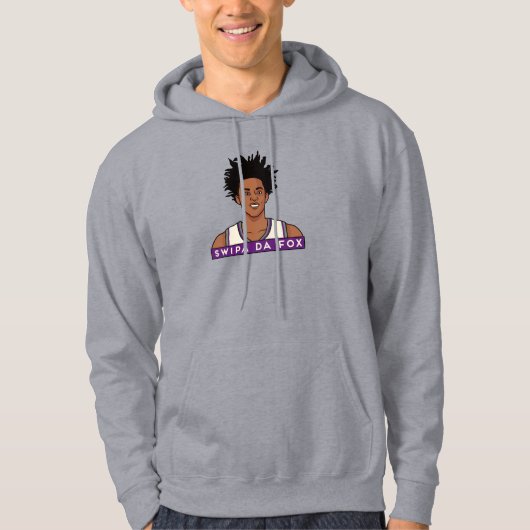 De'Aaron Fox - Swipa Da Fox Hoodie (Voorkant)