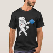 Deabdle Dog Dab Pet Eigenaar Gift Cute Disk G T-shirt (Voorkant)